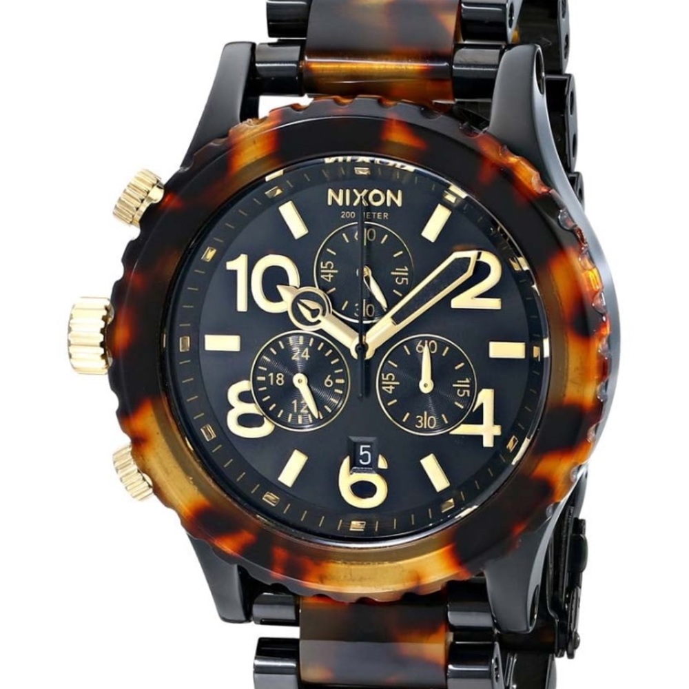 Nixon Minimize 42-20 Chrono Tortoiseshell chronograph women’s watch
